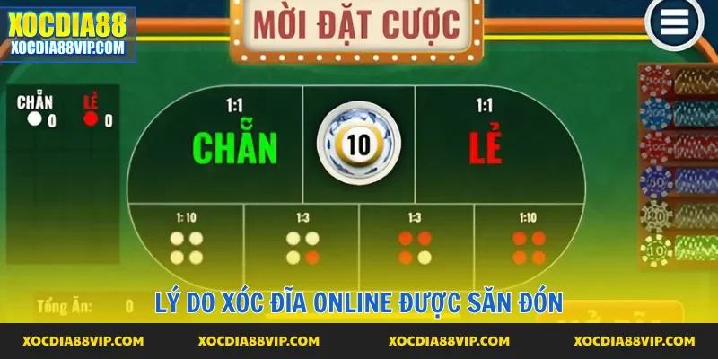 3 thế mạnh giúp xóc đĩa online được săn đón