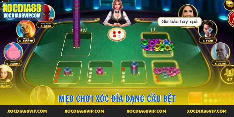 Cầu bệt rất phổ biến trong các tips