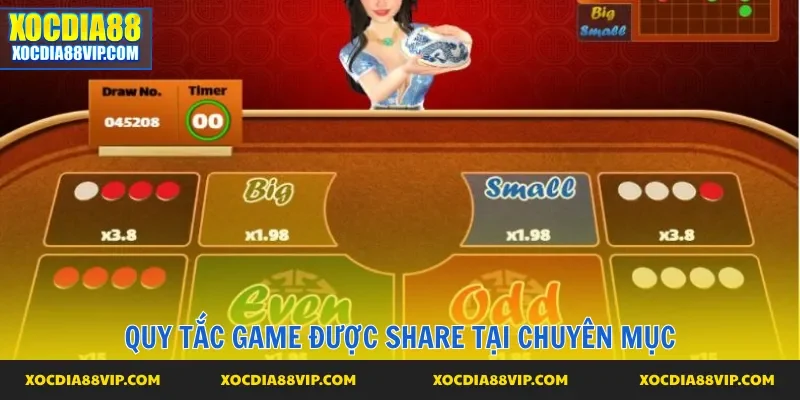 Quy tắc trò chơi được chia sẻ đầy đủ