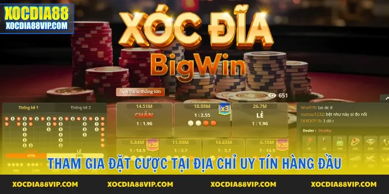 Tham gia đặt cược tại địa chỉ uy tín hàng đầu